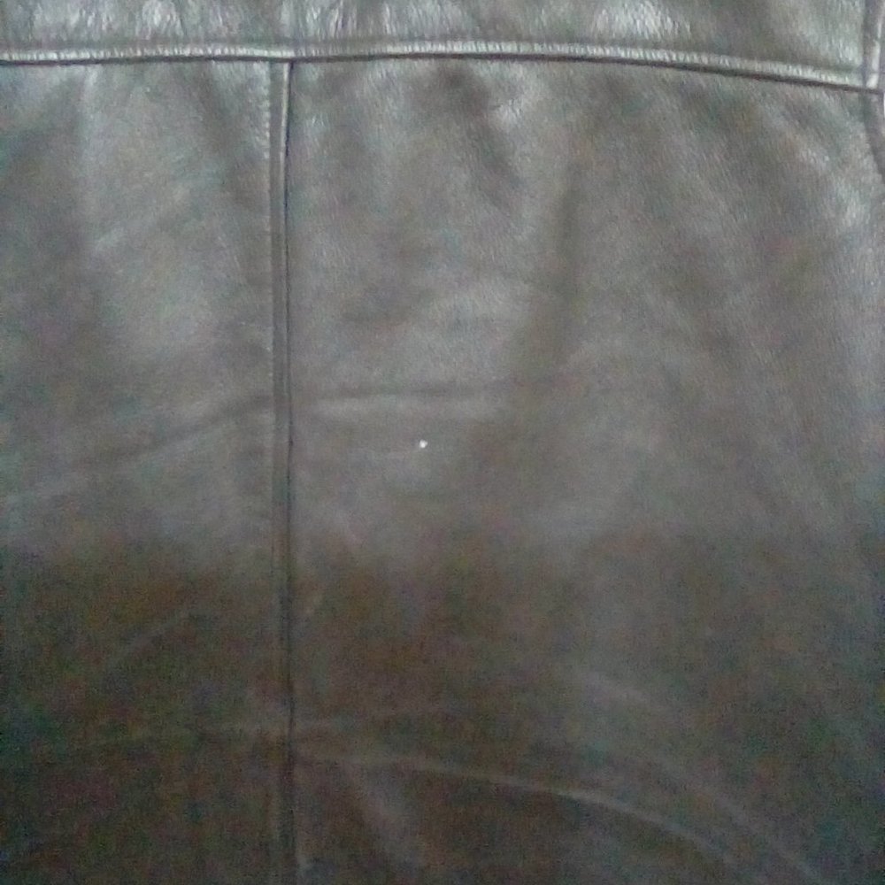 Men's Brown Coronado Leather Vest - Picture 3 of 11